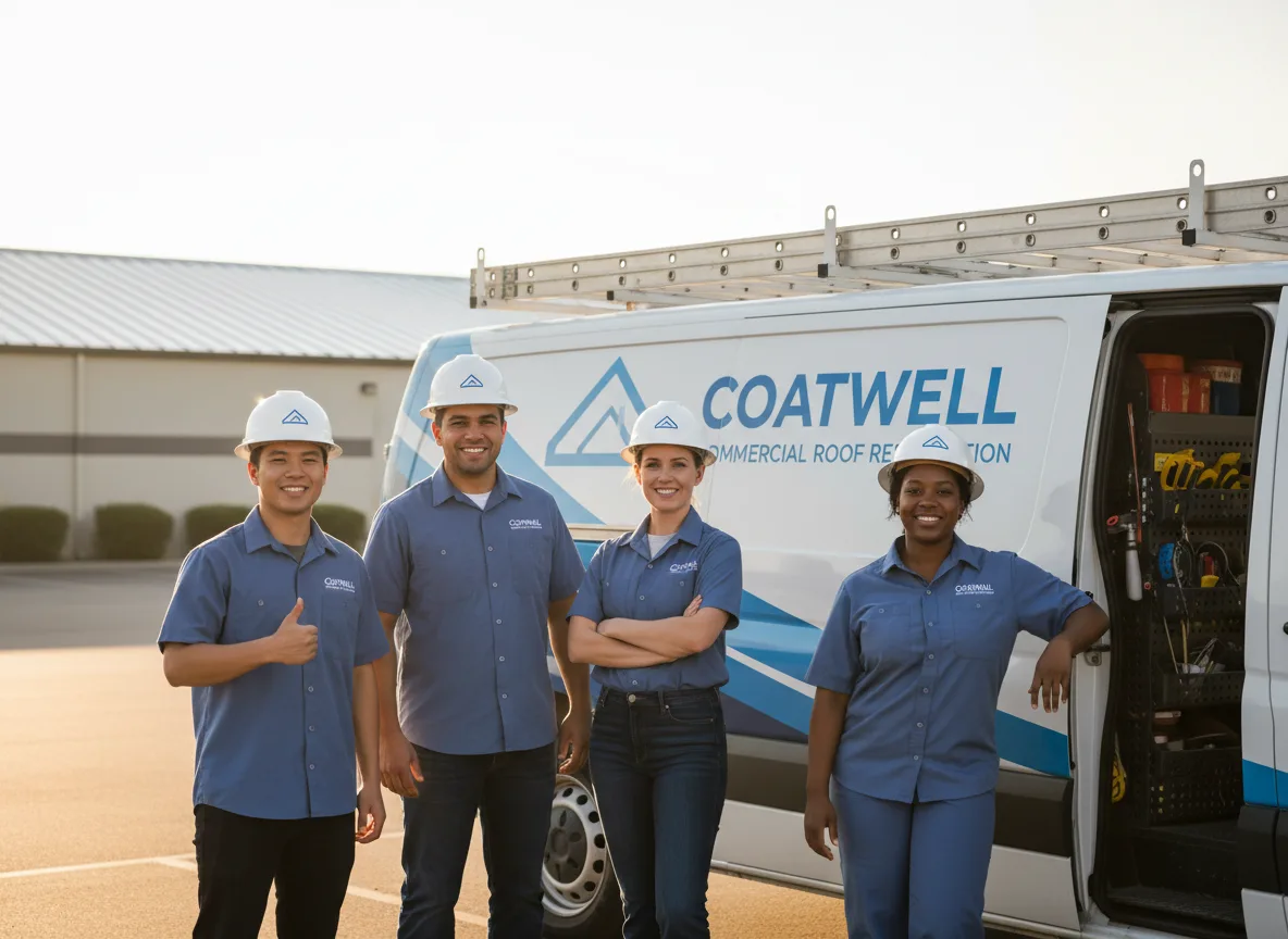 Commercial roof coating company in Bettendorf, IA